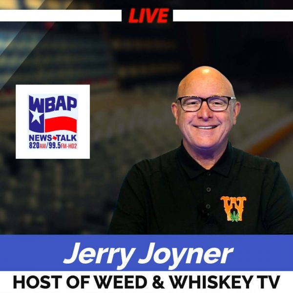 Jerry Joyner, host of Weed & Whiskey
  TV